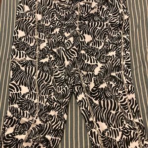 Lilly Pulitzer Zebra Yoga Pants